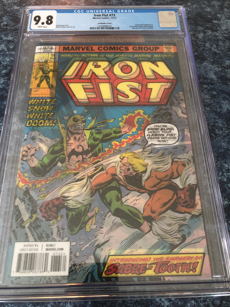 Iron Fist #14 CGC 9.0