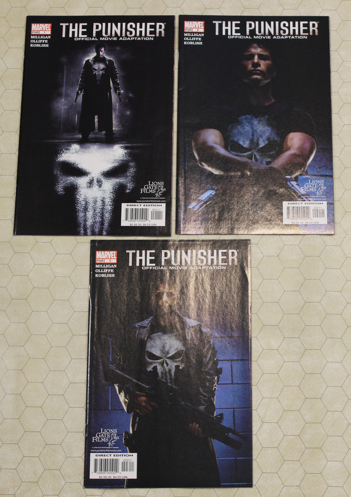 Punisher, The: The Official Movie Adaptation #1 VF ; Marvel Comic Book 