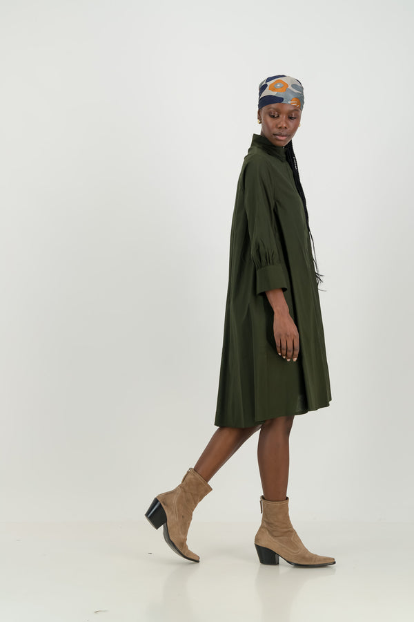 Marie Poplin Shirt Dress