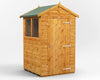 Power Apex Garden Shed 4 x 4 - Garden Life Stores. 