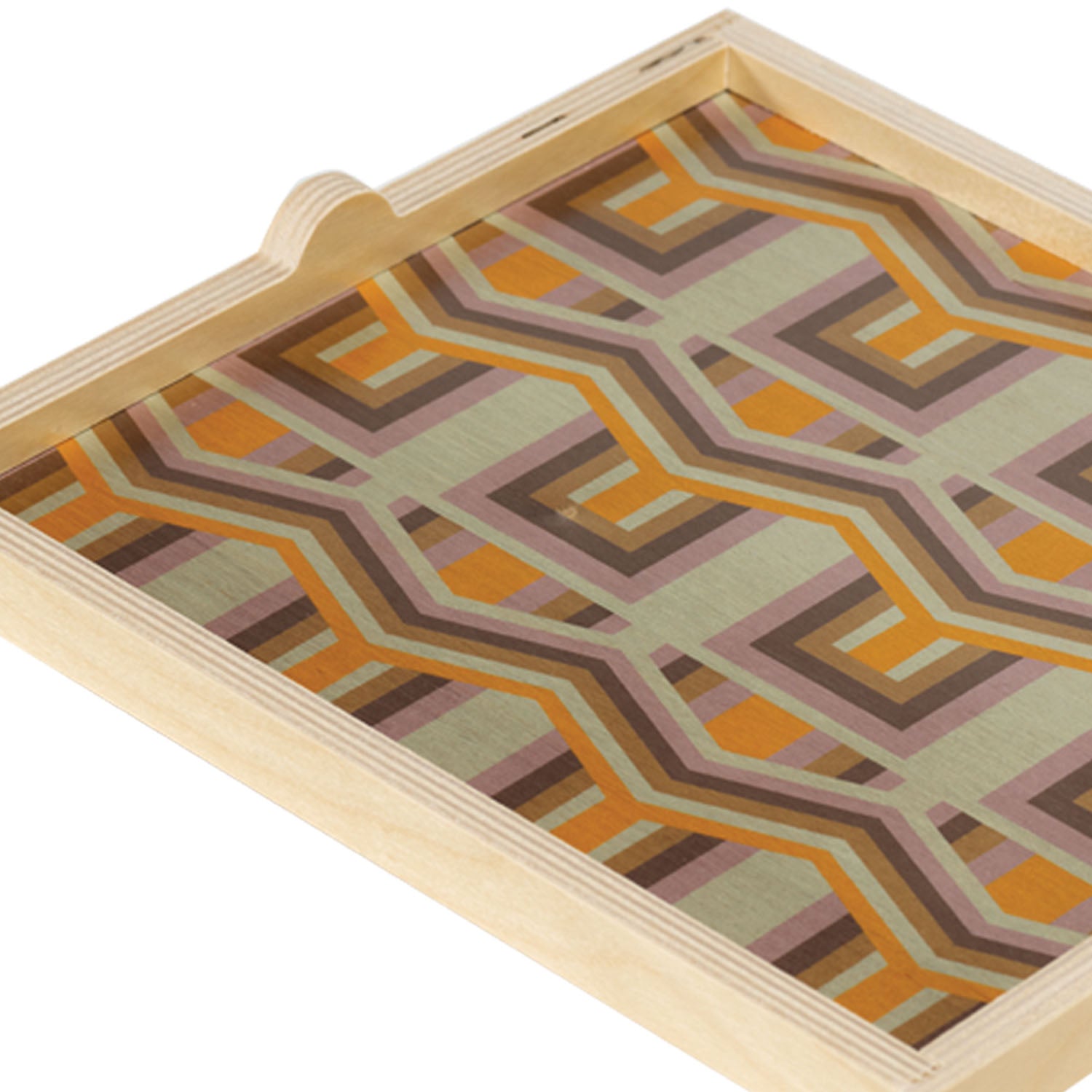 Shareen Lavender Square Tray