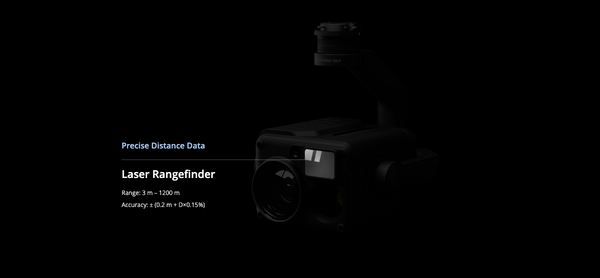 DJI H20T laser range finder