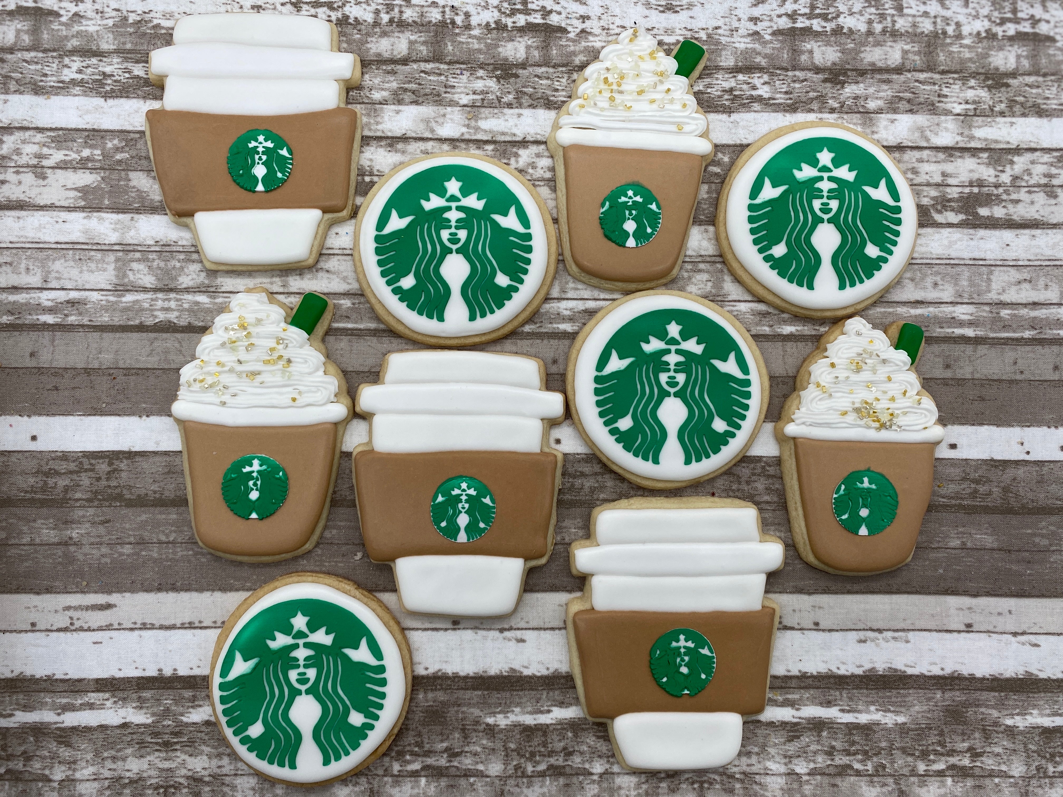 Starbucks Inspired Party Favors, Custom Starbucks Birthday Party Favors, Coffee Birthday Favors