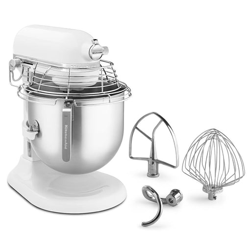 KitchenAid Dough Mixer, 8 qtNSF Commercial Series - White - KSM8990WH