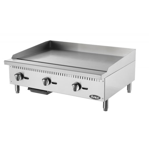 48W HEAVY DUTY COMMERCIAL NATURAL GAS 4 BURNERS GRIDDLE/FLAT TOP