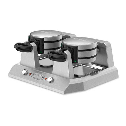 Waring WMB400X Mini Belgian Waffle Maker (120V, 1200W)