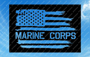 Download Marine Corps Svg File American Flag Svg Distressed Flag Clip Art Posikuna