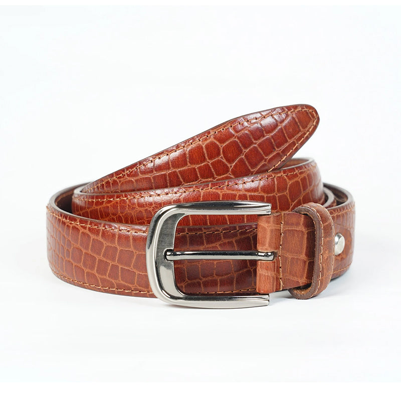 crocodile leather belt india