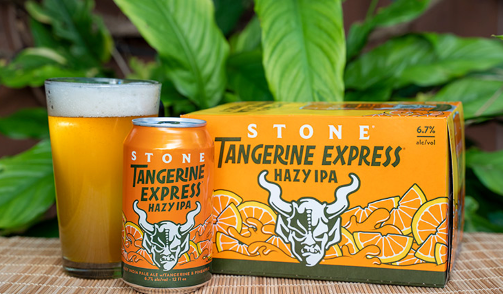 STONE TANGERINE EXPRESS HAZY IPA 6 pack | Farmshop Marin