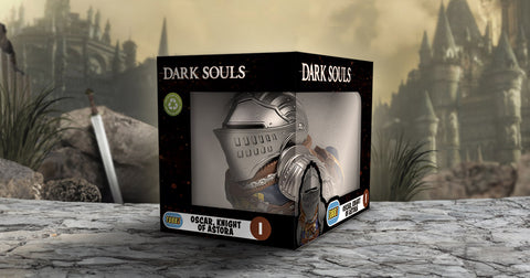Oscar from Dark Souls in Boxed TUBBZ packaging