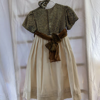 Shimmery Satin Children's Dress