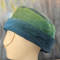Reversible Hat - Silk and cotton
