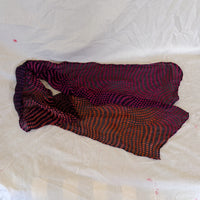 silk devoré scarf