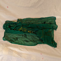 silk devoré scarf