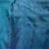 Indigo Sky Silk Habaitai Shirt