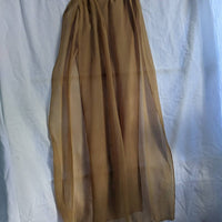 Natural Onion Skin Dye Silk Chiffon Scarf