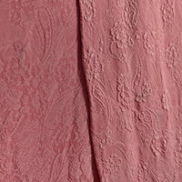 Cochineal Paisley Silk Jacquard Scarf
