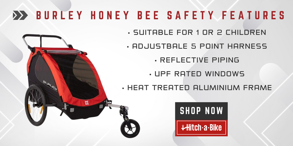 Burley Honey Bee Child Bike Trailer