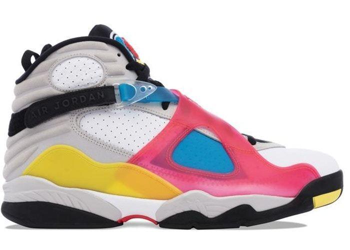 jordan 8 sp retro se white multicolor