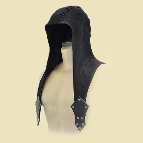 Medieval Leather Armor Cowl – Ecoooc