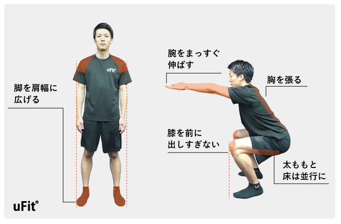 ノーマルスクワット
