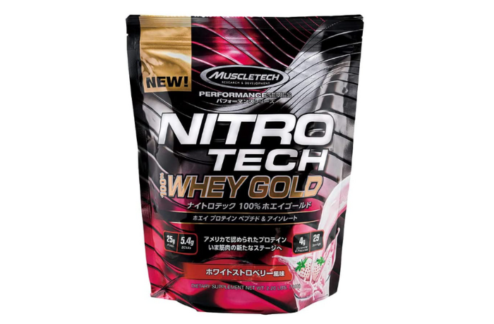 MUSCLETECH	NITROTECH 100% WHEY GOLD