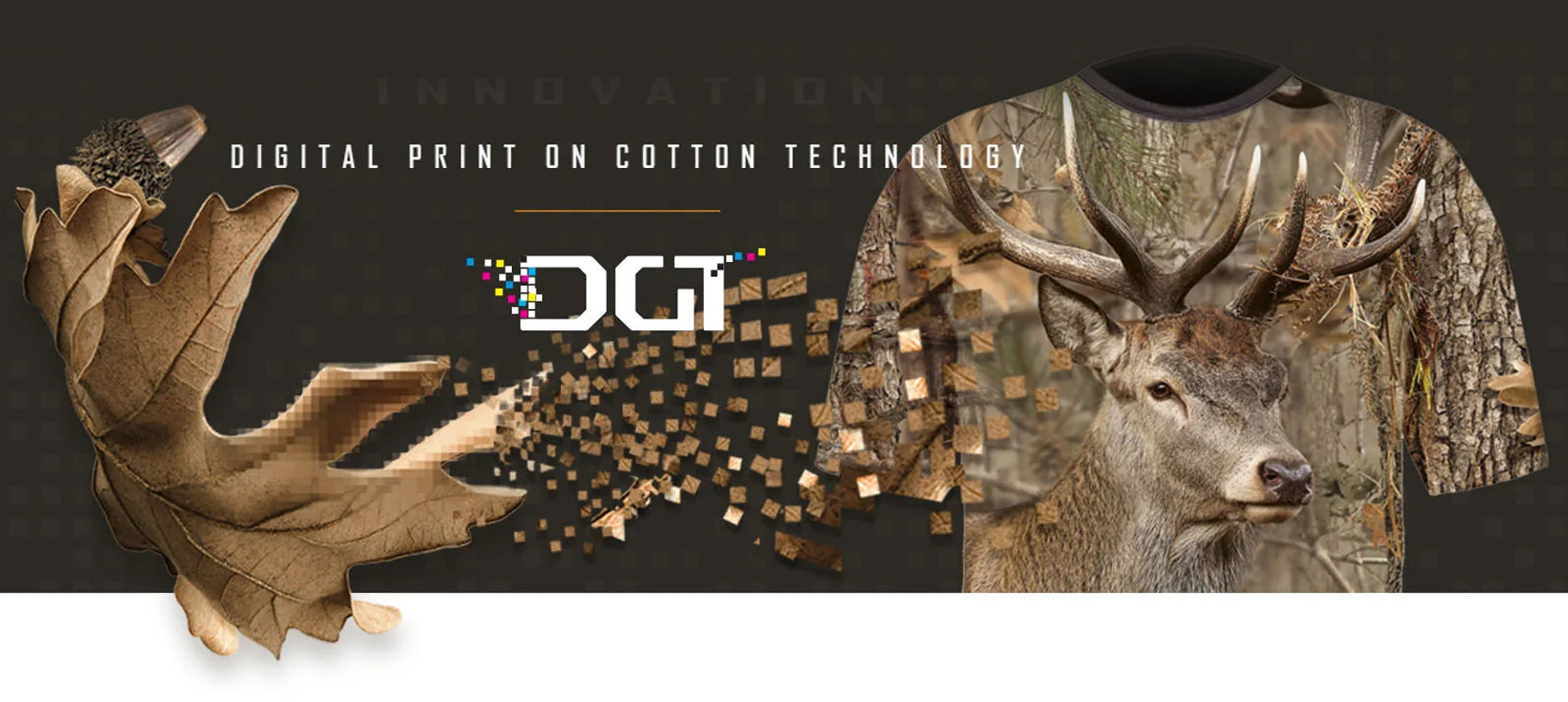 t shirt chasse camouflage DGT hillman t shirts 3d