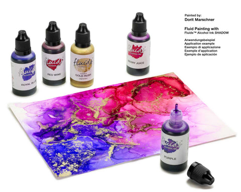 Alkohol-Ink-Malerei-mit-der-Farbe-Octopus-Fluids-Sunlight-und-Fuchsia-5Hyf