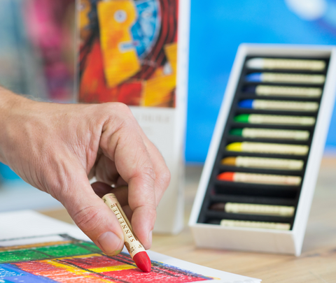 Pastels à l'huile