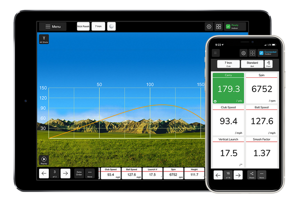 FlightScope Mevo Golf Launch Monitor FS App