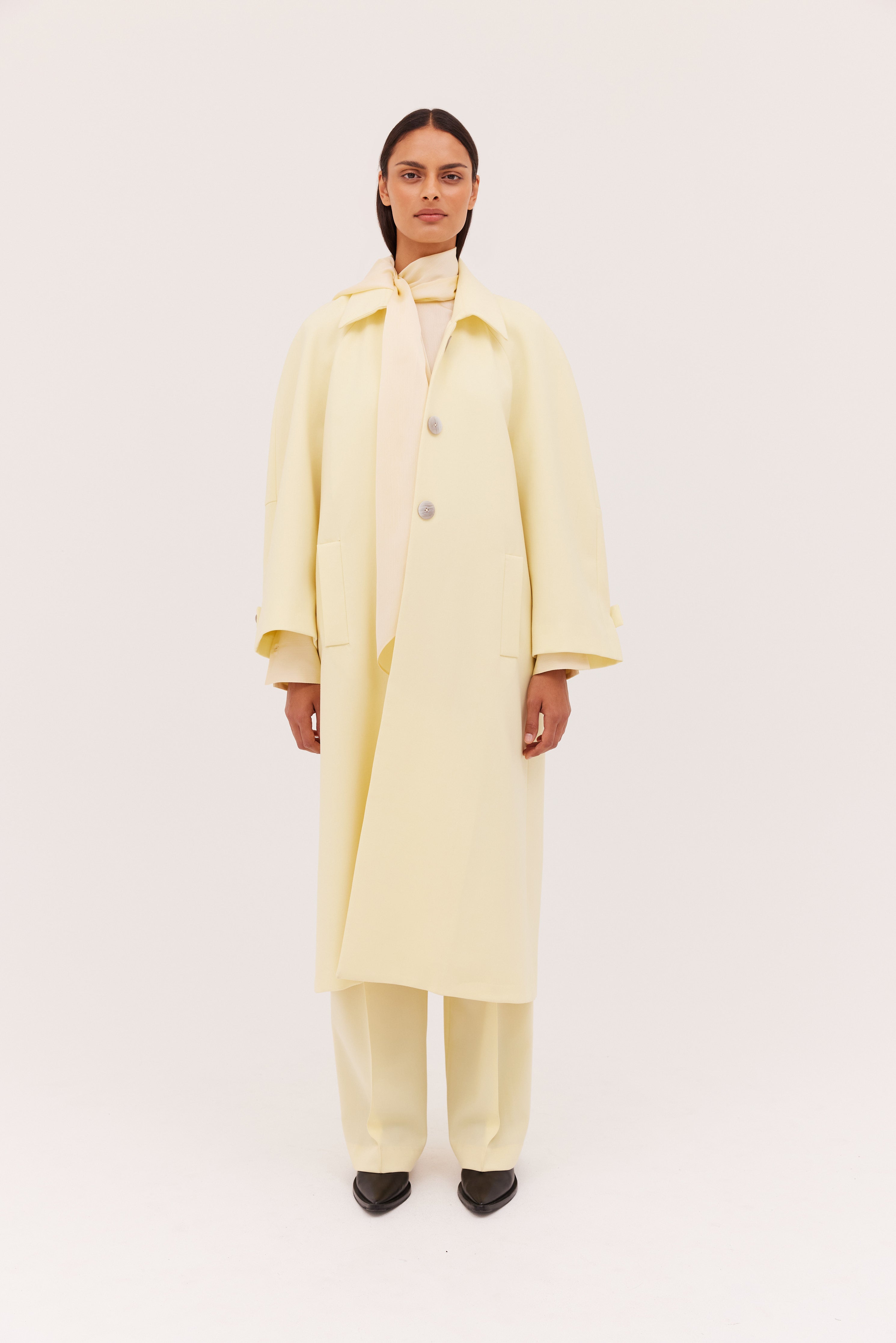 LEMON WOOL KOEHLER COAT