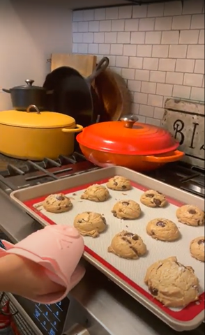 Esther Choi's Dark Chocolate Sesame Cookies