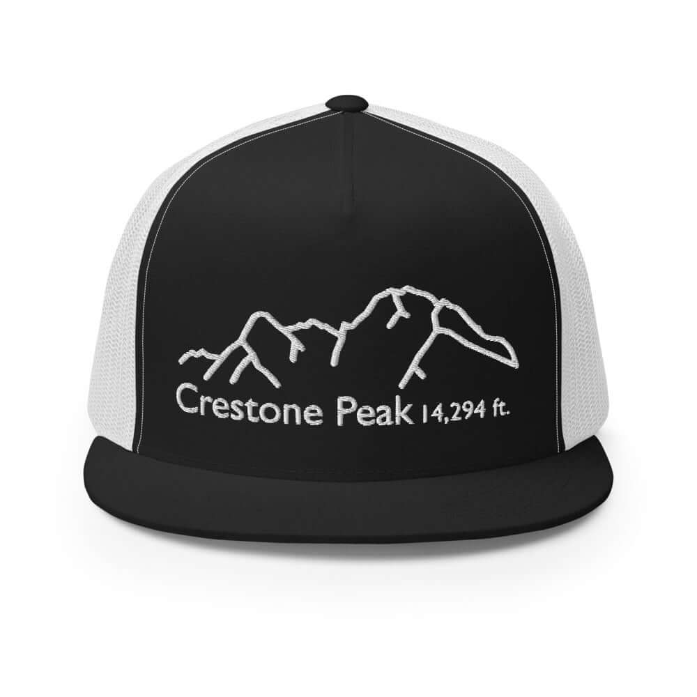 Challenger Point Fourteener 5-Panel Mesh Trucker Hat Charcoal