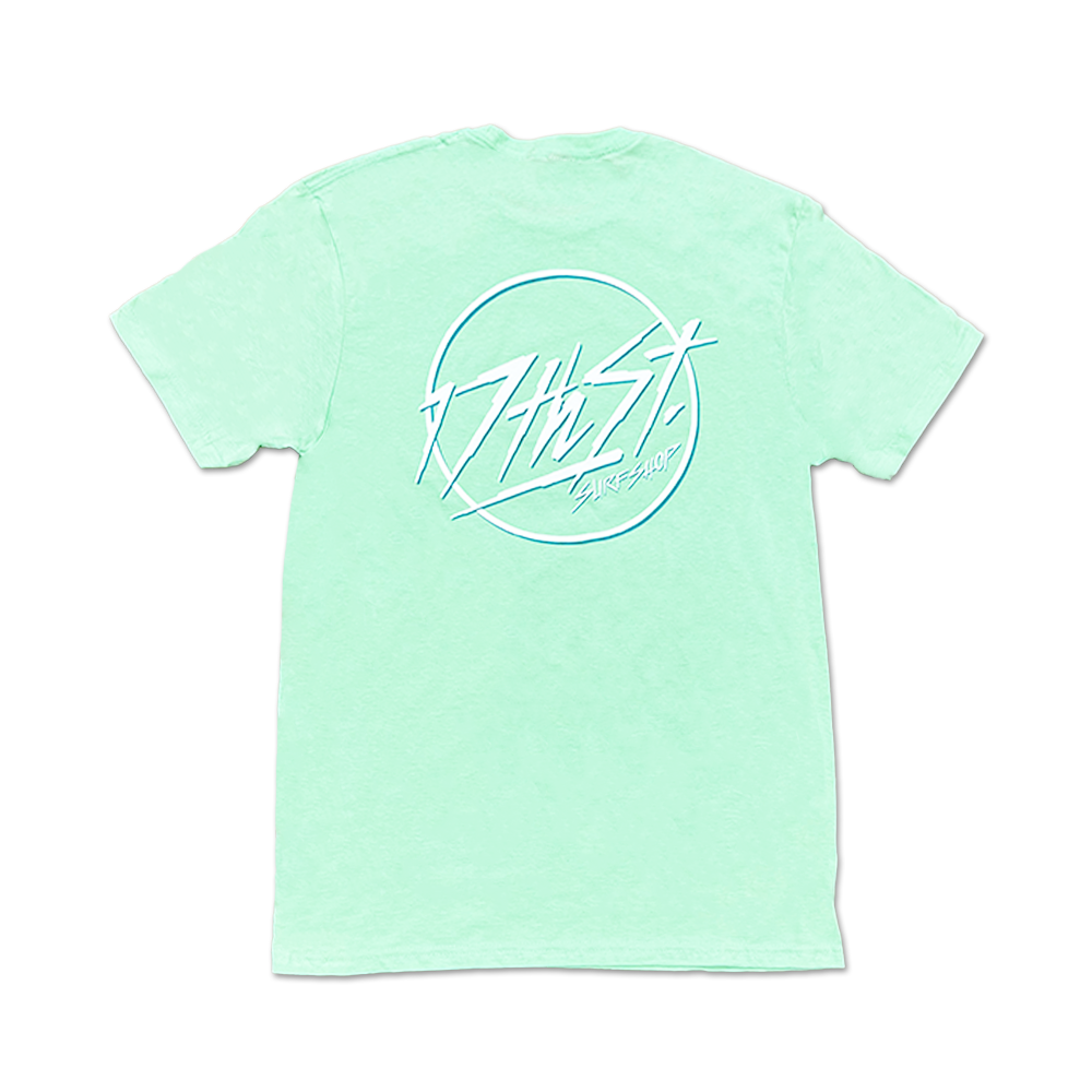 Mounted S/S Tee- Mint