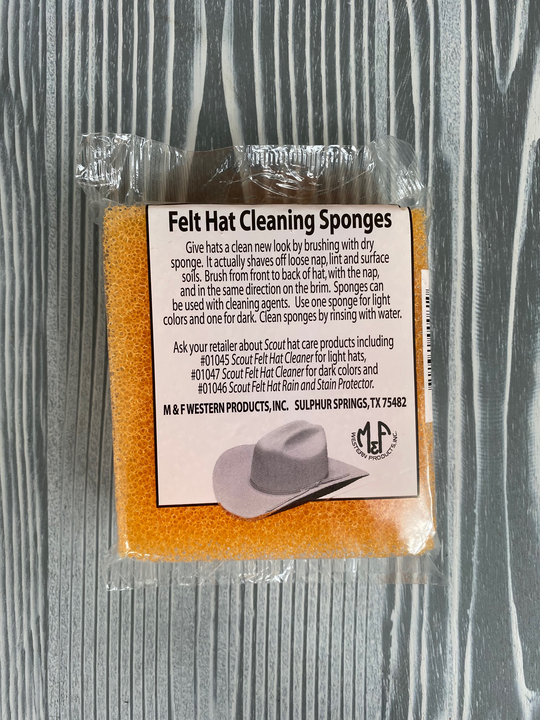 Boot Barn Ranch Hat Cleaning Sponges for Felt Hats