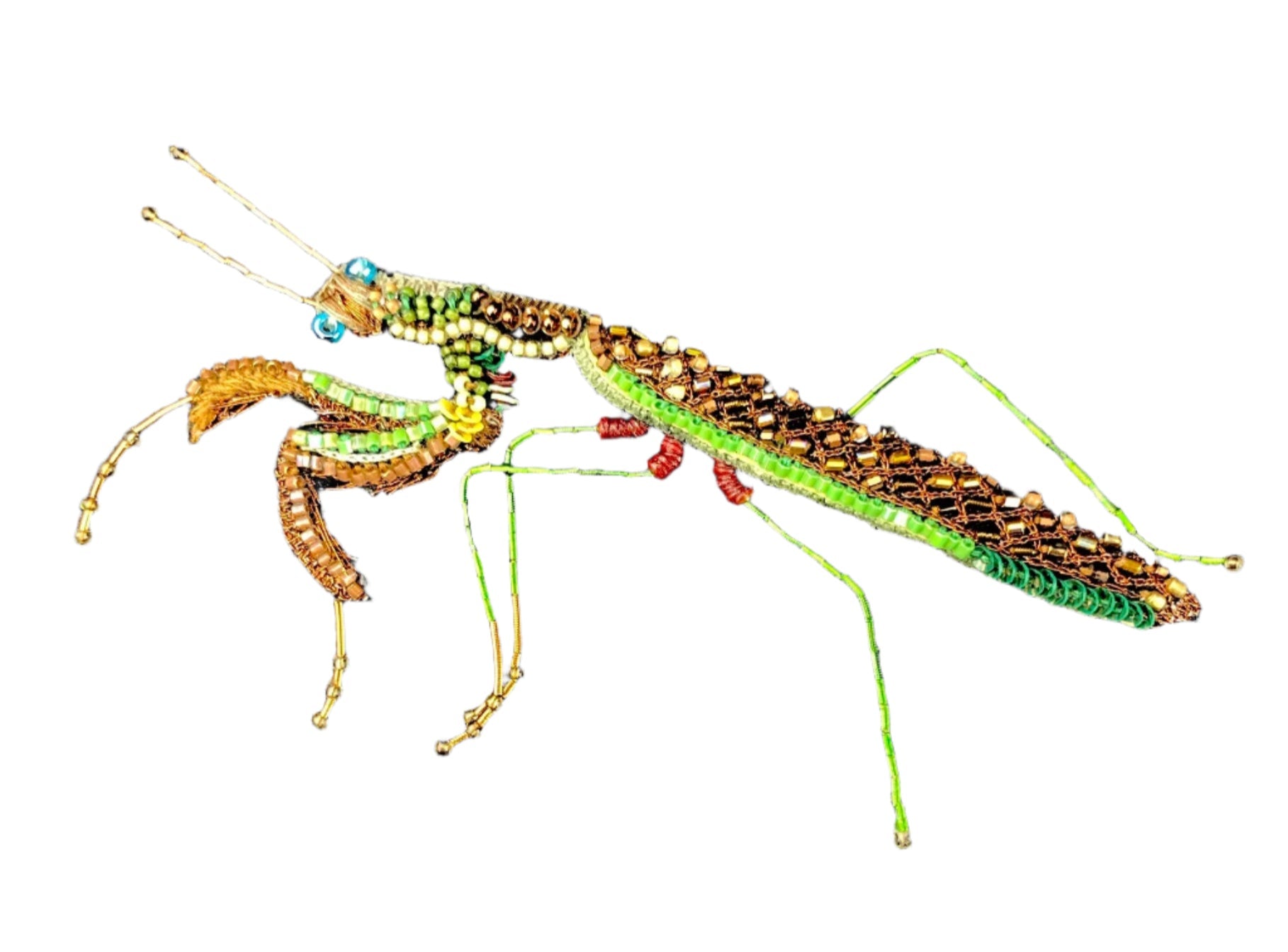 Trovelore Green Mantis Brooch