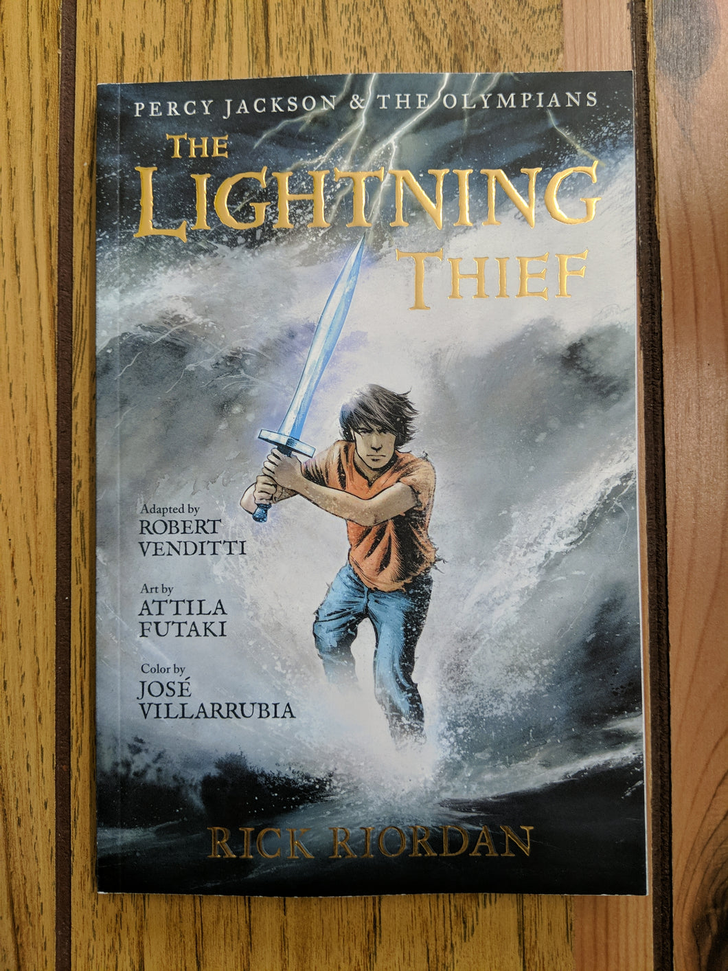The Lightning Thief: The Graphic Novel (Percy Jackson & the Olympians –  Lucky's Books and Comics