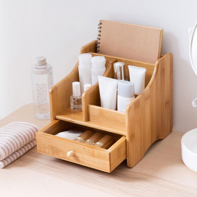 Rangement Maquillage En Bois