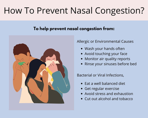 How to prevent nasal congestion