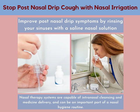 How to stop post nasal drip cough symptoms