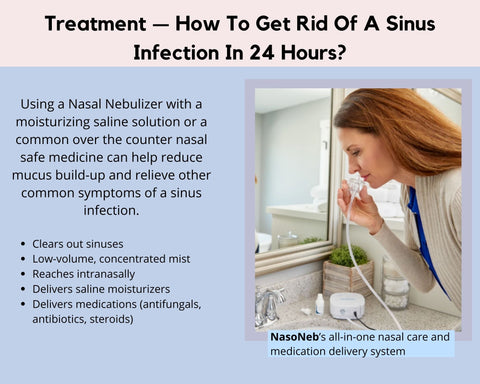 Treatment To Get Rid Of A Sinus Infection