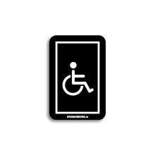 Charger l&#39;image dans la galerie, Indication toilette | Handicapé
