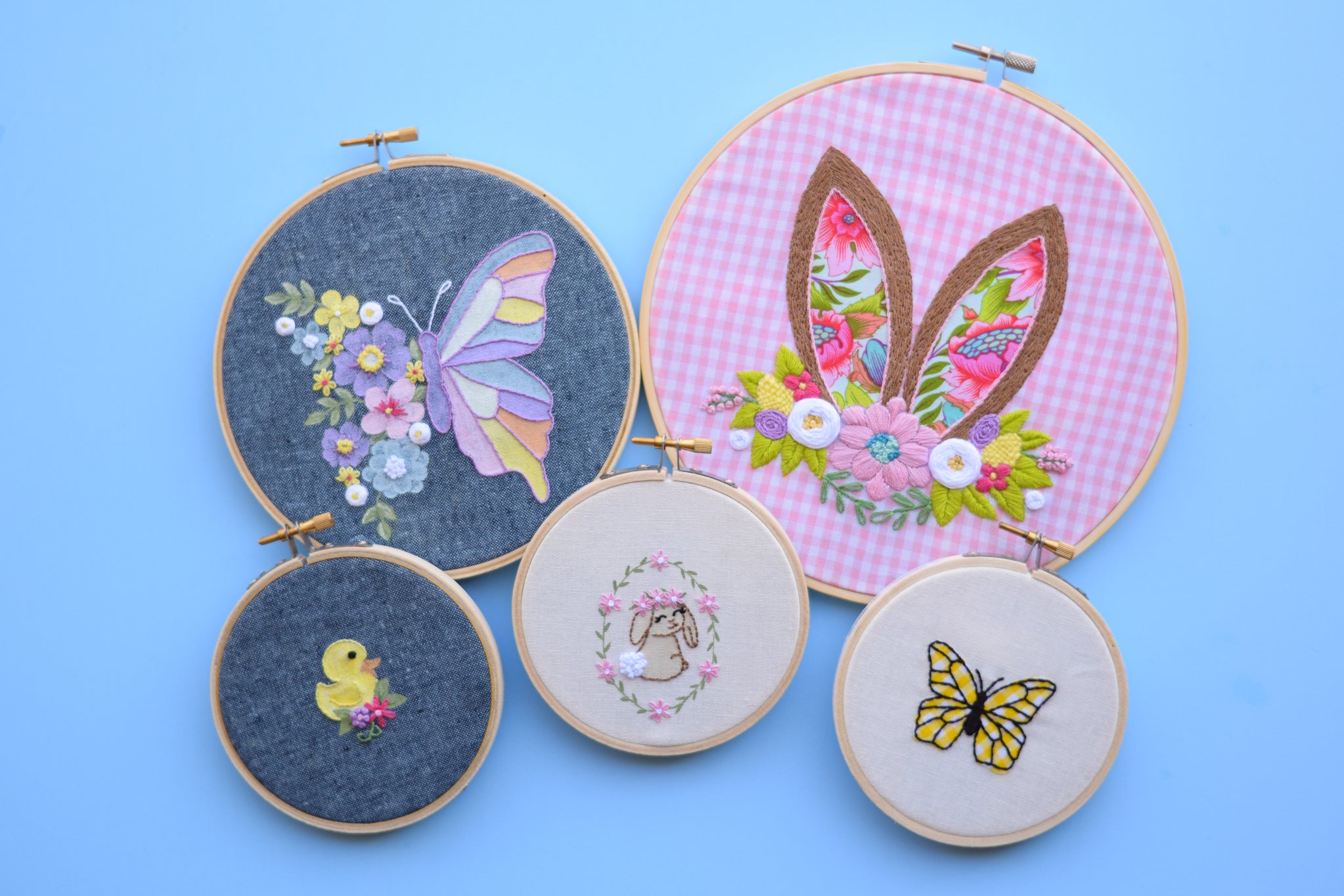Using Fabric Paint and Appliqué with Hand Embroidery Patterns – Peony  Patterns