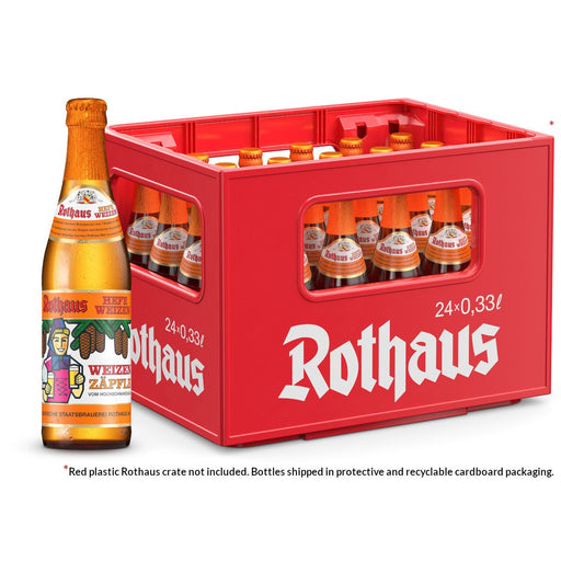 4x Rothaus Hefeweizen bière blanche de levure 5L Fut de bière Allemande  5,4% vol
