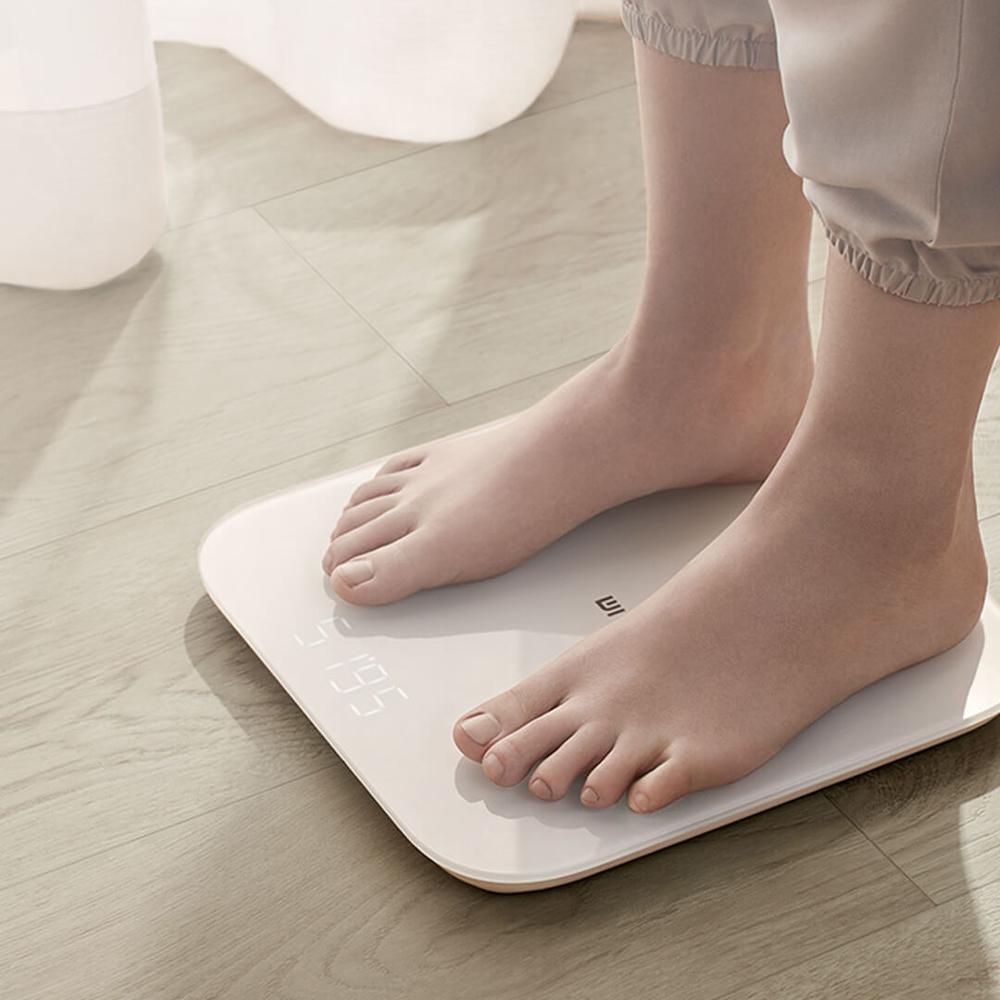 Xiaomi Mijia Mi Smart Weight Scale 2 Electronic Digital Bathroom Floor Scales Body Weight Led Screen Bluetooth Mifit App 150kg 2
