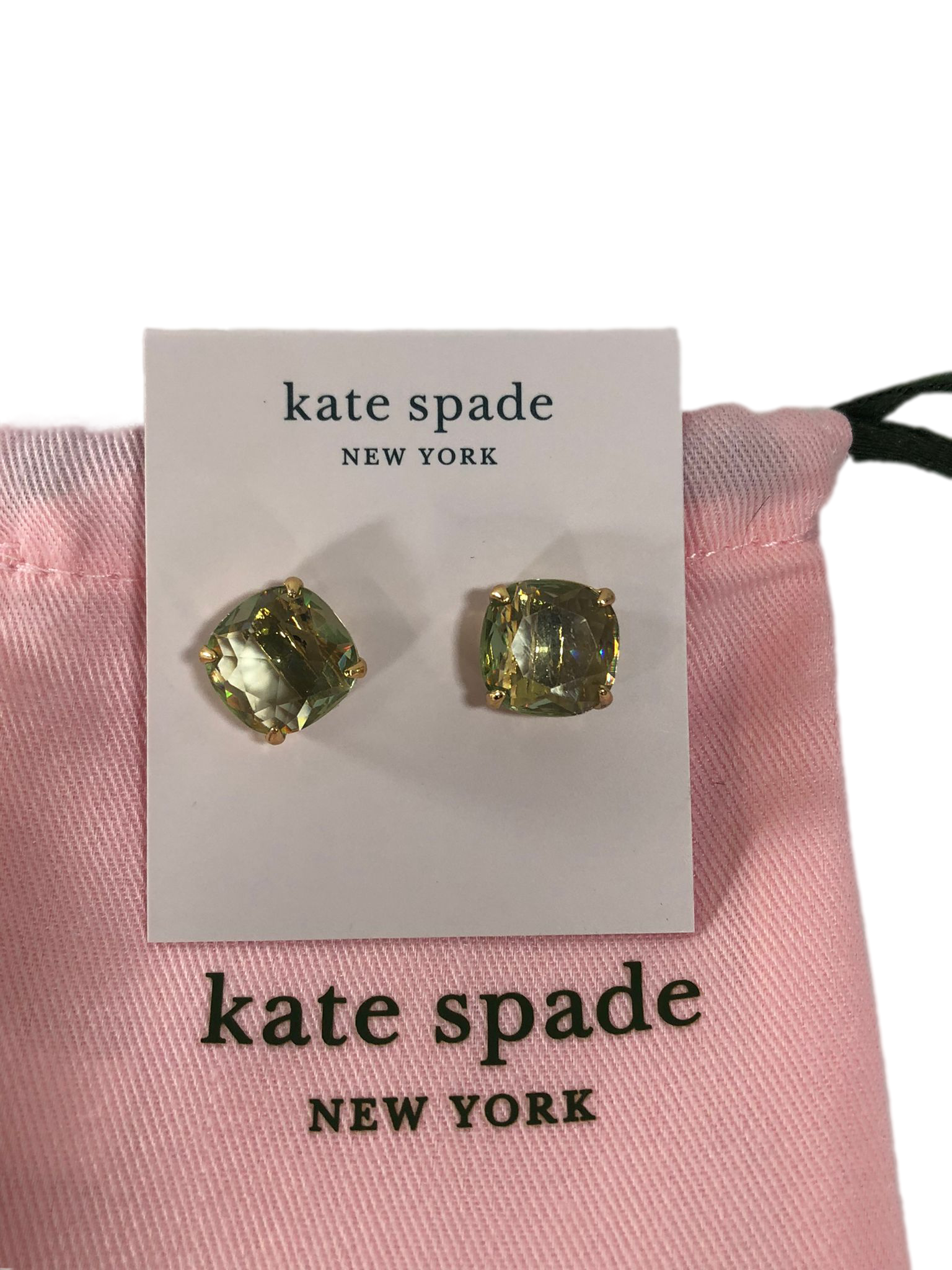 Kate Spade WBRU5872 Turquoise Small Square Studs Earrings – Wholesale Bidder