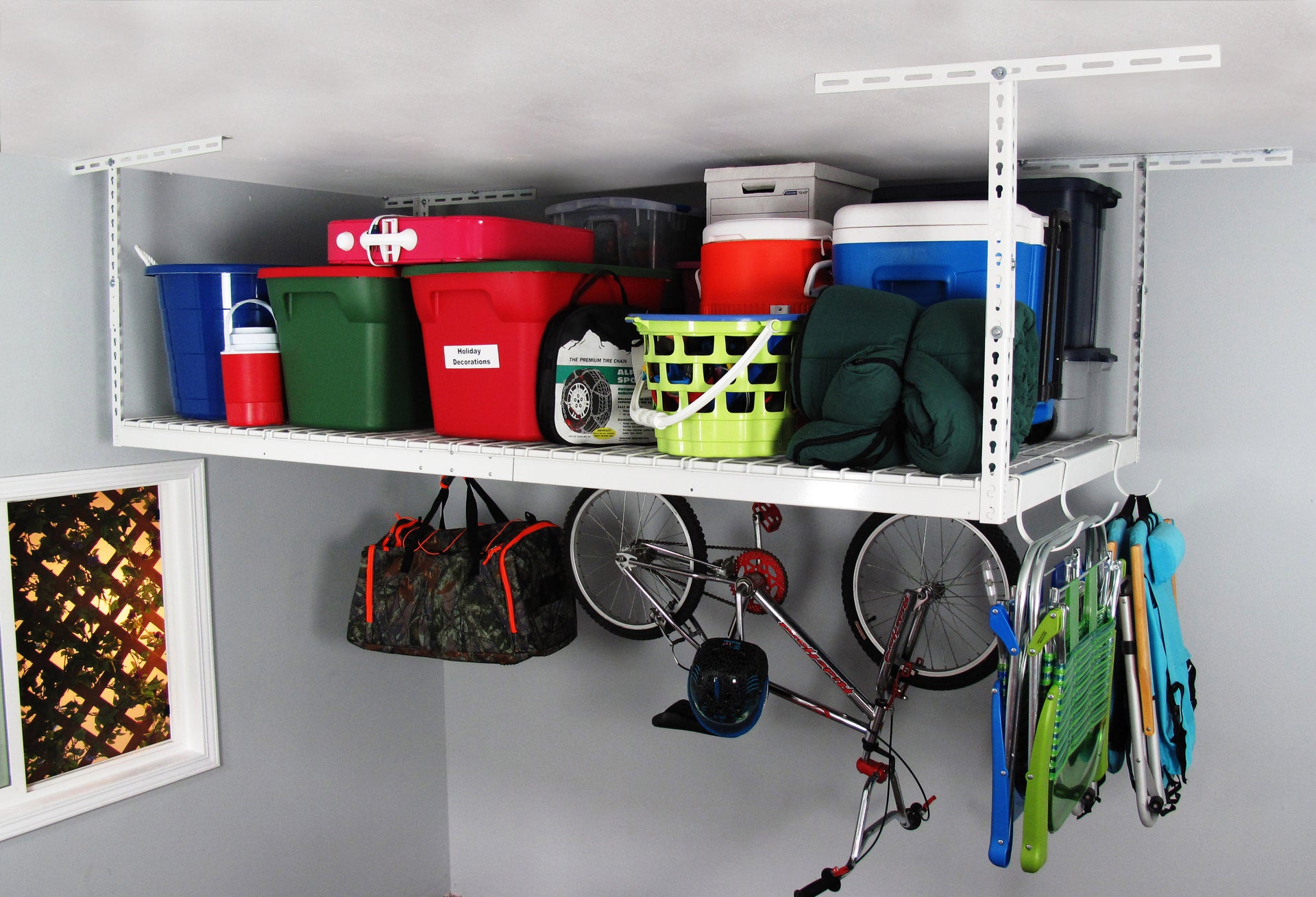 Подвесные системы хранения для гаража