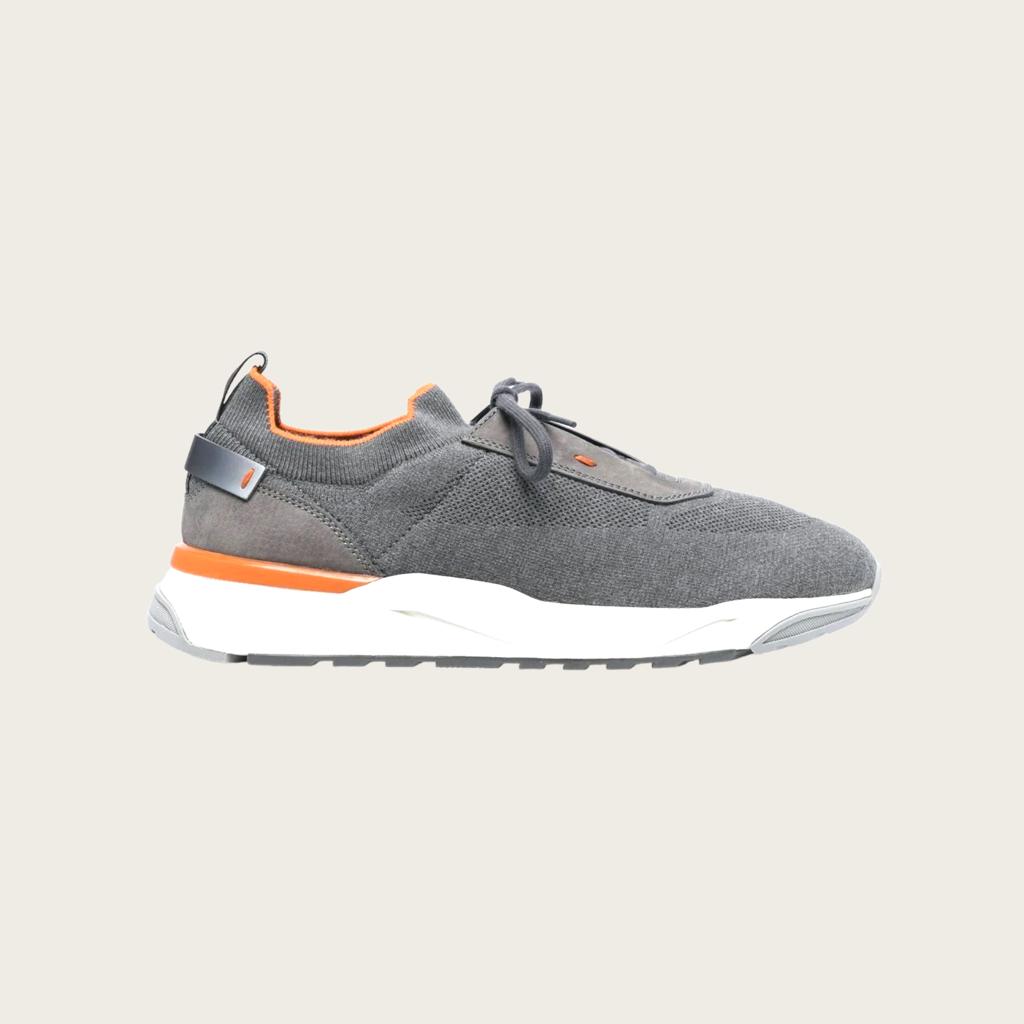 Santoni Sneakers Stretch Grey – Azur Shoes Online