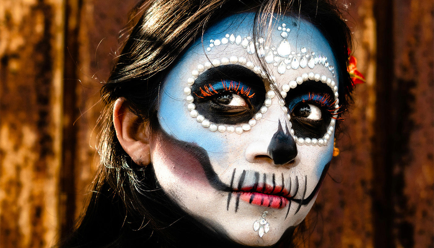 Halloween Dödskalle Makeup