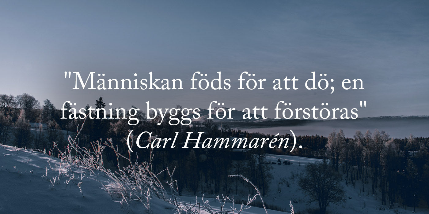 Döden Citat Från Carl Hammarén